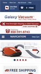 Mobile Screenshot of galaxyvacuum.com